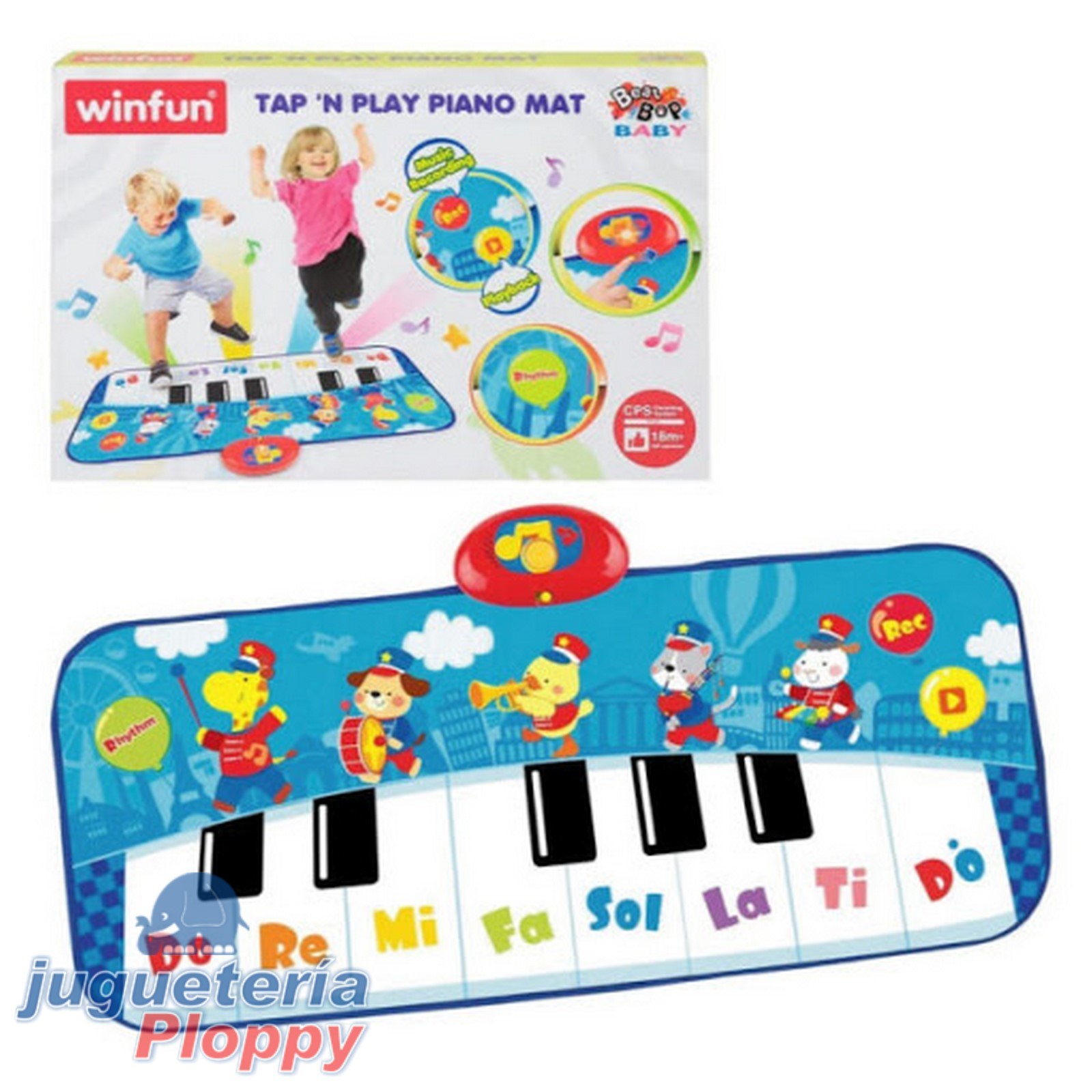 Manta Actividades para Bebés Piano Musical