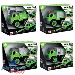Iksur06 Diy Mini Verde Desarmable 4 Modelos