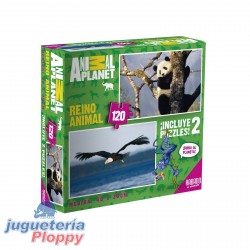 8005 Puzzle 120 Piezas Reino Animal - Animal Planet