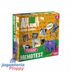 8013 Memotest Reino Animal 54 Piezas - Animal Planet