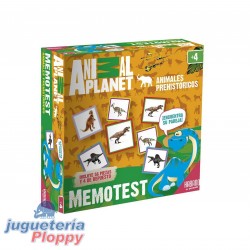 8014 Memotest Animales Prehistóricos 54 Piezas - Animal Planet
