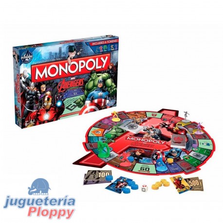 15006 Monopoly Avengers Hasbro