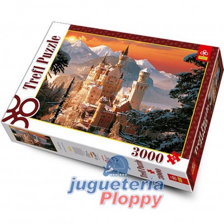 17104 Puzzle 3000 Piezas Castillo De Neus.