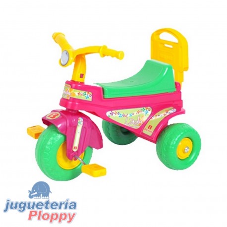 1422 Triciclo Roller Rosa