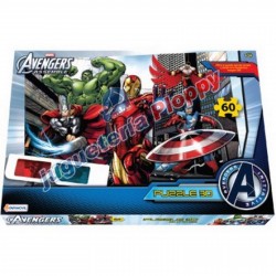 Vav03402 Puzzle 3D Con Anteojos Avengers