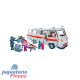 109309863 Masha Van Playset Ambulancia Con 2 Personas