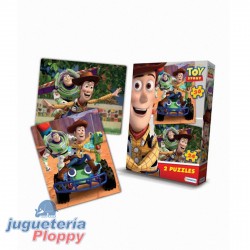 Dts07947 2 Puzzles 24 Y 36 Piezas Disney Toy Story