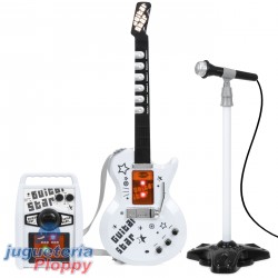 B1198835 Guitarra Rock Amplificador Microfono De Pie