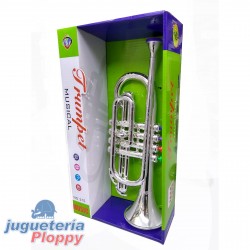 02115 Trompeta Musical Grande De Viento 4 Teclas