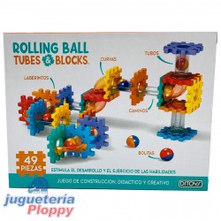 2565 Rolling Ball Tubes & Blocks 49 Piezas