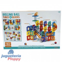 2569 Rolling Ball Tubes & Blocks 182 Piezas