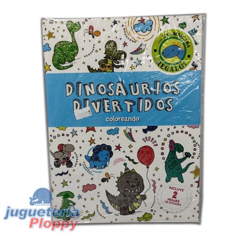 6064 Coloreando - Dinosaurios Divertidos
