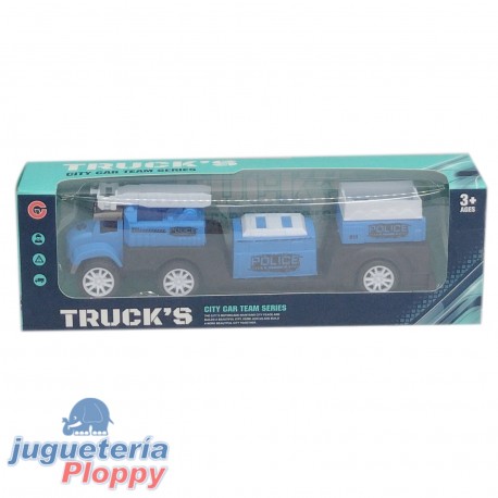 Ab-11869 Camion Coleccion Truck Pull Back 22*4.5*7 Cm