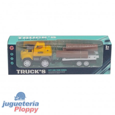 Ab-11877 Camion Coleccion Truck Pull Back 22*4.5*7 Cm