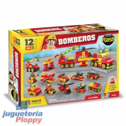 01 -1126 Rasti Bomberos 12 En 1 Multimodelos
