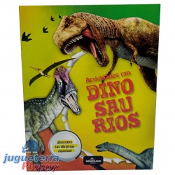200744 Actividades Con Dinosaurios - 4 Titulos