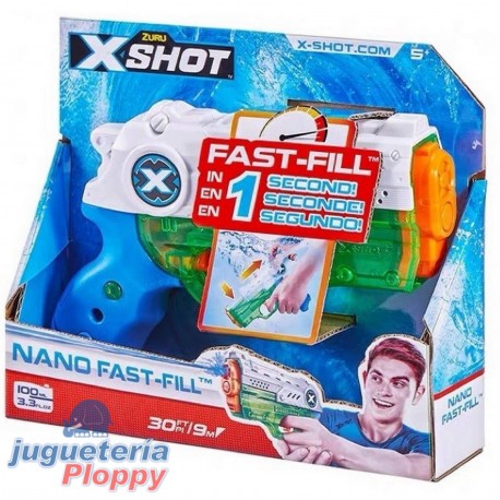 56333 X-Shot Water Blaster - Nano Fast-Fill