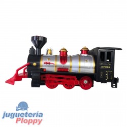 Locomotora Retro Infantil Con Luces Caja 2196857