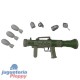 Bl6790 Pistola Militar Lanza Dardos 47.4*26.8*6.3Cm