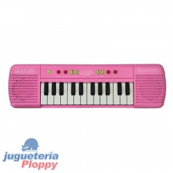 Bl7588 Organo Piano A Pila Rosa Y Celeste 52*5*15Cm