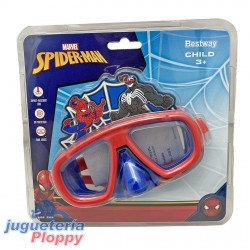 98023 Mascara De Buceo Spiderman