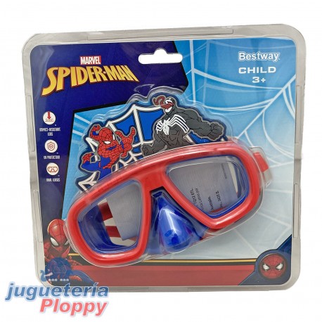 98023 Mascara De Buceo Spiderman