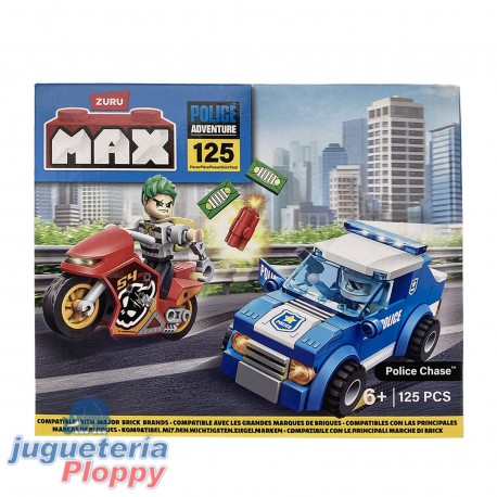 83164 Max City 125Q Brick Box Playset Police Station