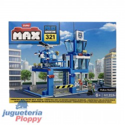 83163 Max City 321 Brick Box Playset Police Station