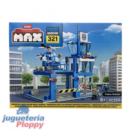 83163 Max City 321 Brick Box Playset Police Station