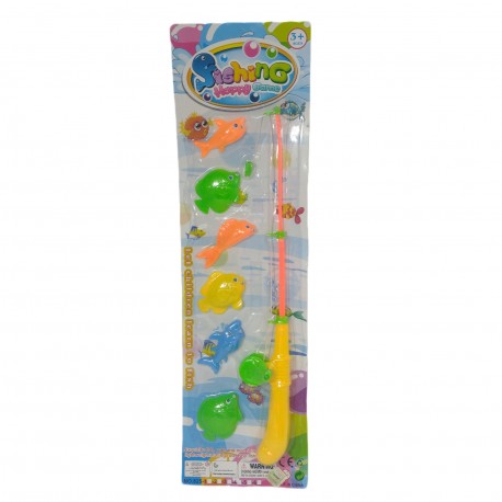 Ab-01813 Juego De Pesca X 7 Piezas Blister