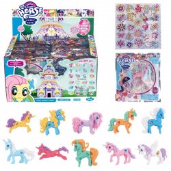 55520 Q9899-059 Unicornio 5 Cm Con Sticker En Bolsa