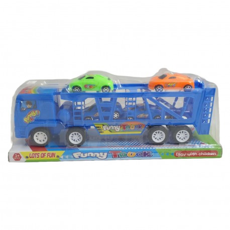 Ab-11811 Camion Mosquito A Friccion 4 Autos 32*8*13 Cm