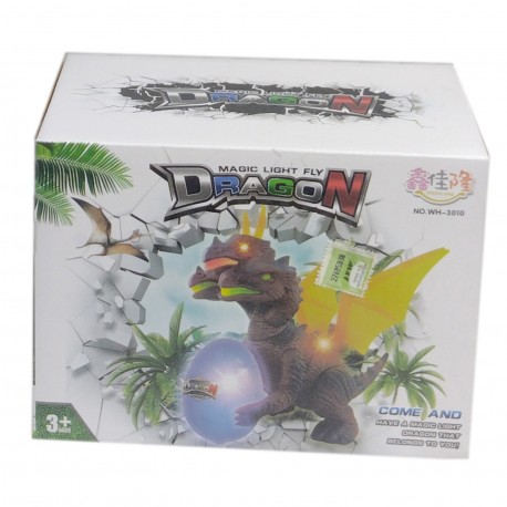 Ba-11016A Dinosaurio Con Luz Y Sonido 17.5*13*11 Cm