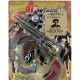 Set De Sheriff Con Pistola Cartera Y Placa 1537050 Blister