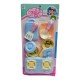 Set Cocina Infantil X 7 Piezas Con Anafe Blister Hwa1285440