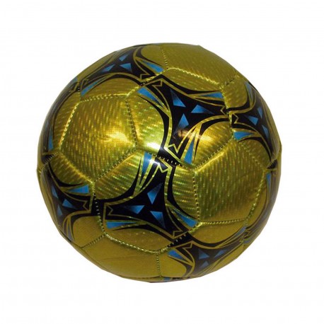 Pelota Futbol Nro 2 Dorado Metalizado Detalles Mp4398