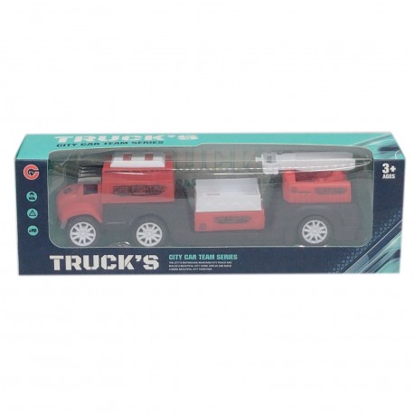 Ab-11870 Camion Coleccion Truck Pull Back 22*4.5*7 Cm