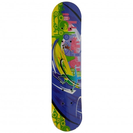 Skate Infantil 60 X 15 Cm Eje Plastico Ruedas De Pvc 15866-3-20102