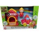 69038-A Citi Heroes Playset Vehículopull Back Con Sonidos Y Muñeco