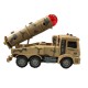 F8574 999/82/83/85/86-Camion Militar A Friccion 4 Modelos