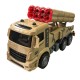 F8574 999/82/83/85/86-Camion Militar A Friccion 4 Modelos