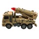 F8574 999/82/83/85/86-Camion Militar A Friccion 4 Modelos