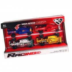 5305 Set De 4 Autos Formula 1 Escala 1:33