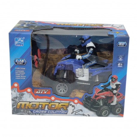 Yd898-Mu1805-Radio Control Motor Cross Cuatriciclo