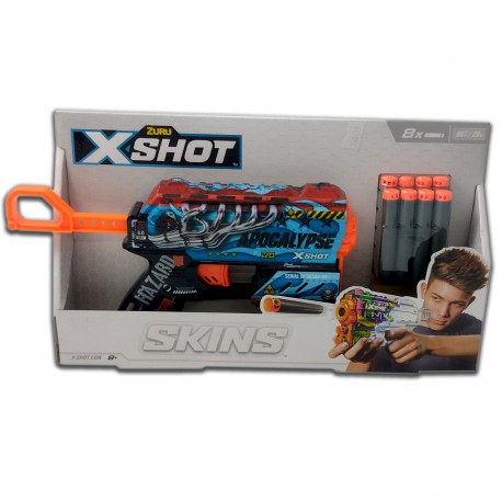 36516 X-Shot - Skins - Flux (8 Darts)