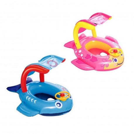 34108 Asiento Bote Pez/Tiburon Inflable