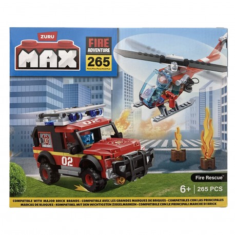 83166 Max City 265 Brick Box Playset Fire Station