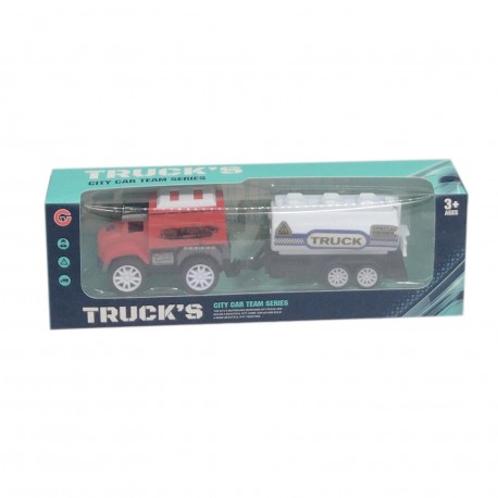 Ab-11876 Camion Coleccion Truck Pull Back 22*4.5*7 Cm