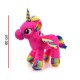 4115 Unicornio Parado Con Alas 60Cm 2 Colores