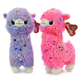 4163 Llama Con Estrellitas Aplicadas 28Cm 3 Colores